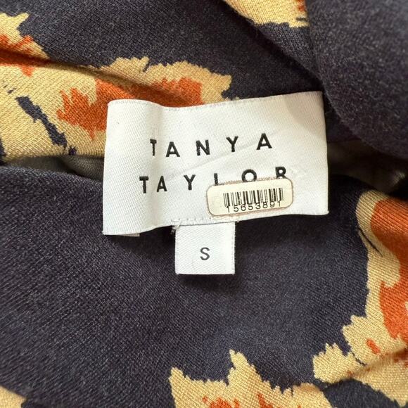 Tanya Taylor Floral Thea Dress in Blue, Size S - Picture 6 of 7